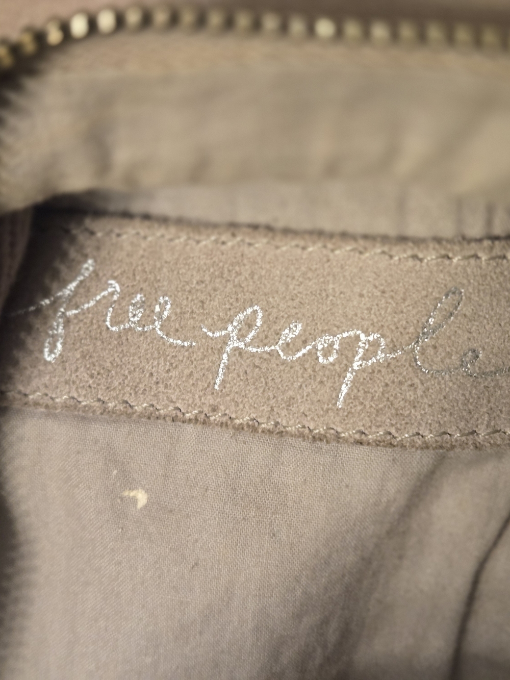 Free People Neutral Beige Crossbody Sling Bag - Picture 10 of 10